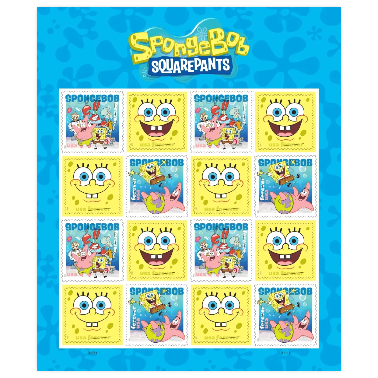 SpongeBob SquarePants Forever Stamp 2025 - Image 2