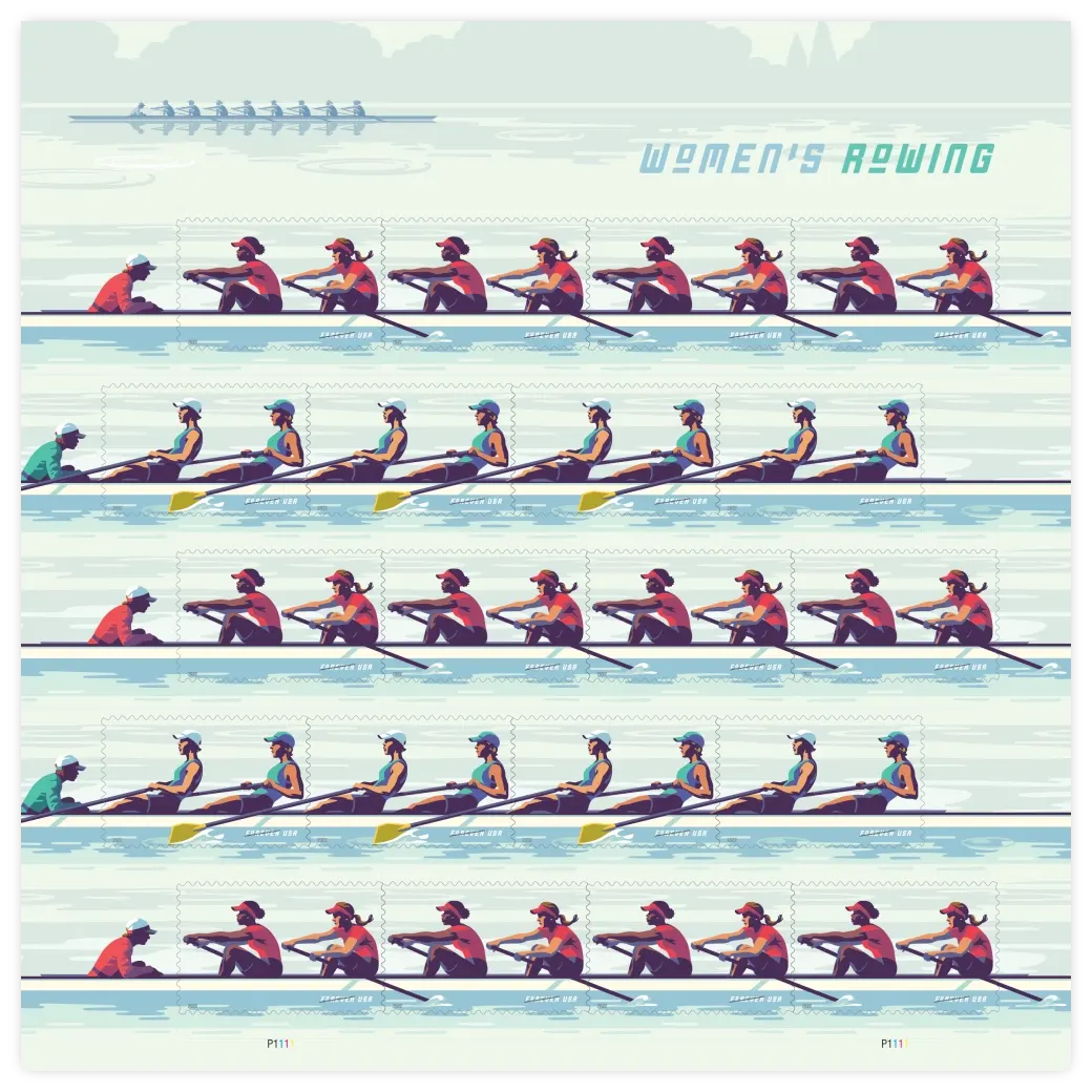 Women's Rowing Forever Stamp 2022 - Image 2