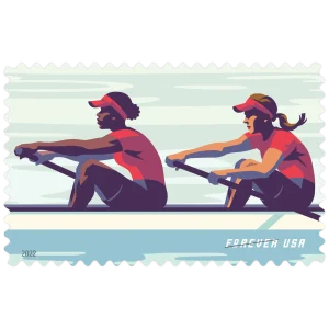 Women's Rowing Forever Stamp 2022