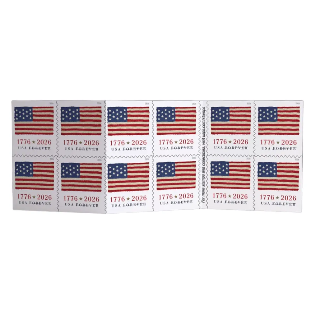 Booklet: 2026 Flag Forever Stamp