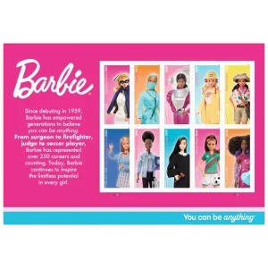 Barbie Forever Stamp 2026