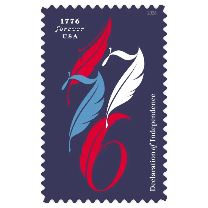 Declaration of Independence Forever Stamp 2026